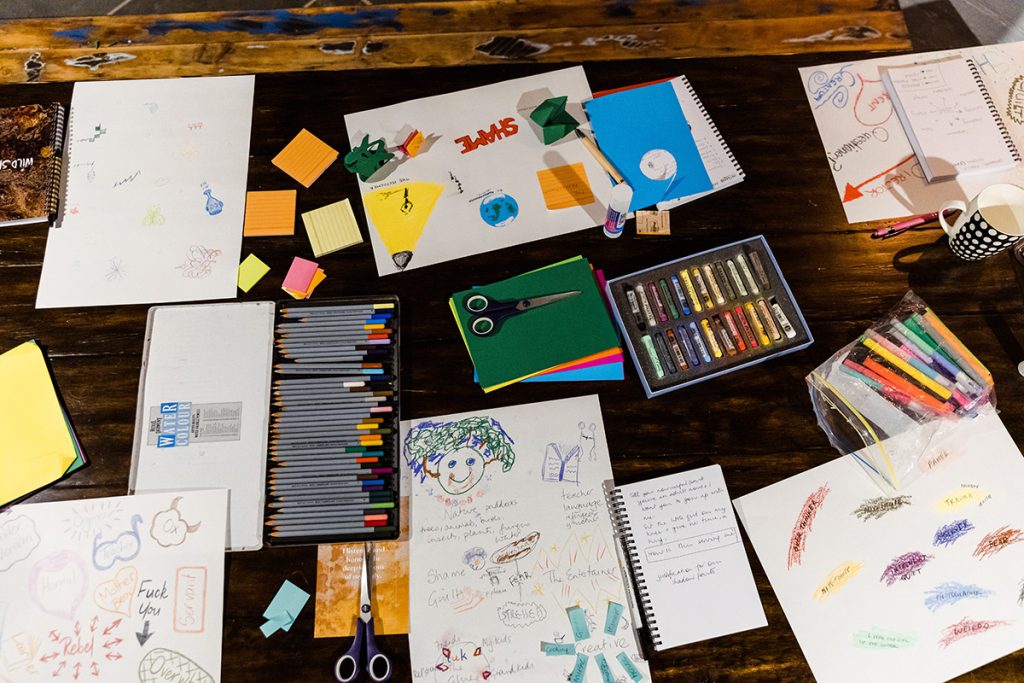 Photo by Lara Wiseman Daniel Photography of details at Wild Spark Retreat 2024